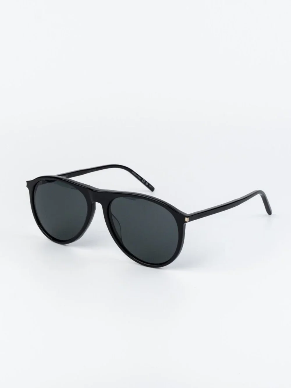 Saint Laurent Women Sunglasses Black Grey Pilot SL667 001 NEW AUTHENTIC